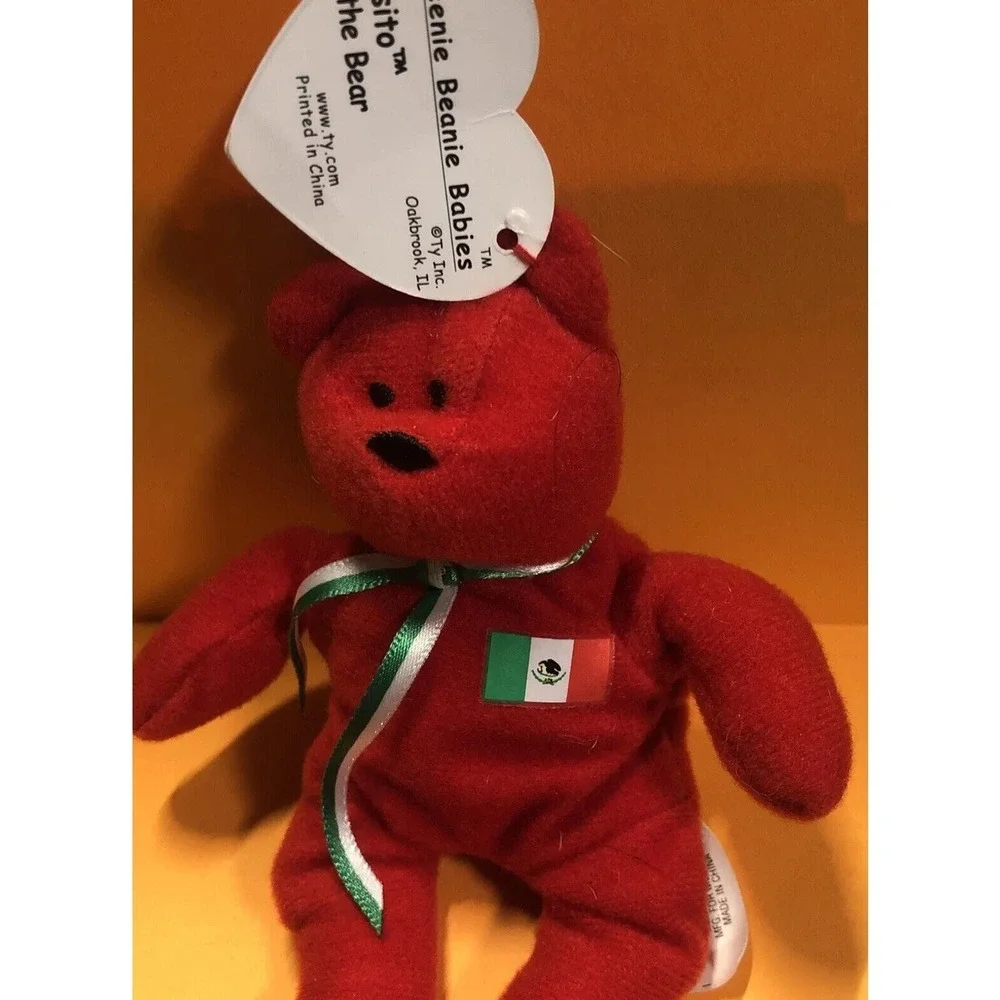 Beanie Baby Osito the Bear Teenie McDonalds Toy 1999‎ Retired Doll Plush Gift